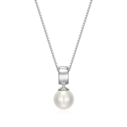 373925 Elle collier pendentif perle PEARL