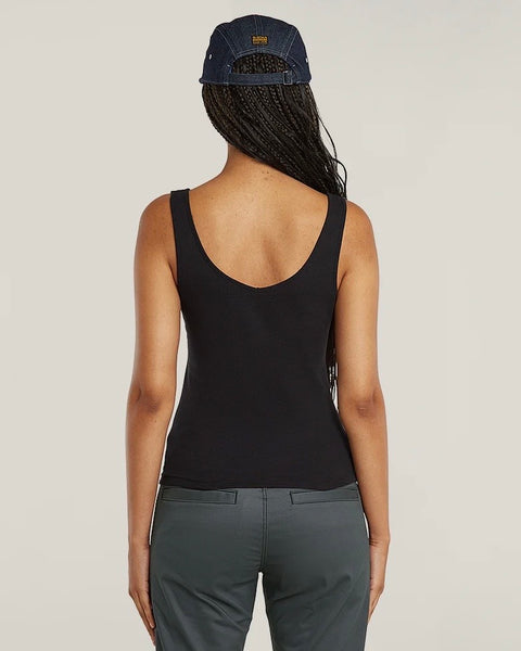 329715 G-STAR camisole Asymmetrical Zip Slim Tank