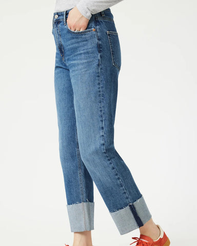 229724 Mavi Savannah Cuffed denim