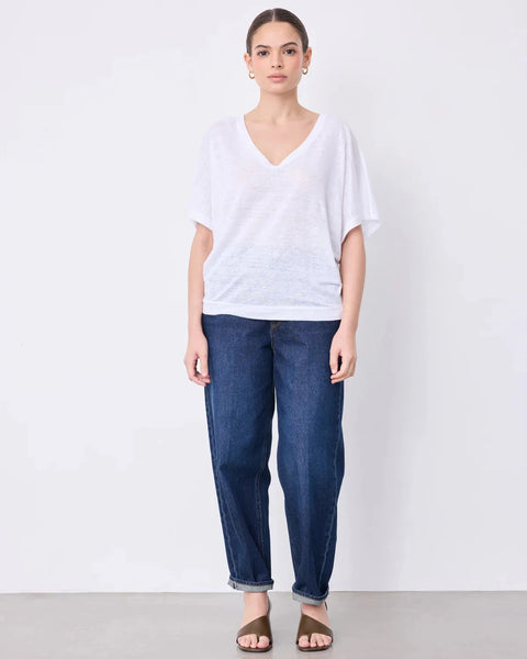 366616 T-shirt en lin ample
