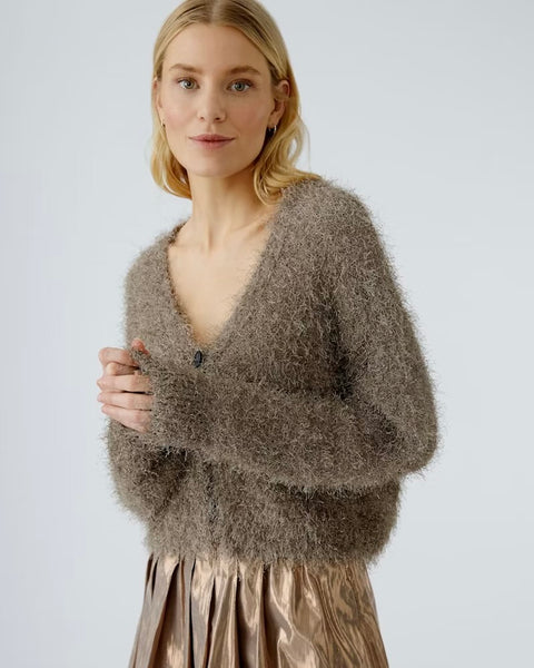 365025 OUI cardigan pelucheux