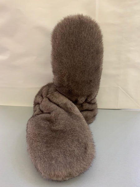 373325 Italie mitaine fourrure syntétique