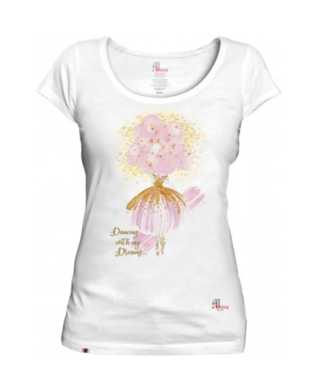 325715 Mbrera T-shirt imprimé ballerine