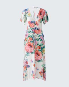 326515 OUI robe longue fleurie