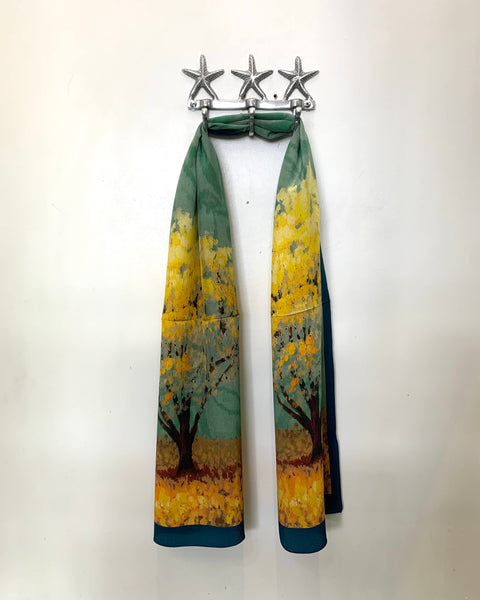 391425 Sang can si  Foulard de soie