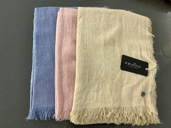 380716 FRAAS foulard oblong en voile uni
