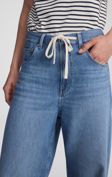 359616 Mavi JEAN Nella avec lacet à la taille