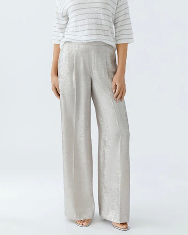 331015 Oui pantalon Marlène argent