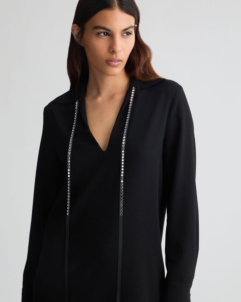 290215 Liu Jo robe tunique avec strass