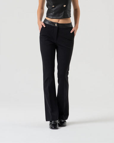 367825 Fracomina pantalon bootcut flare
