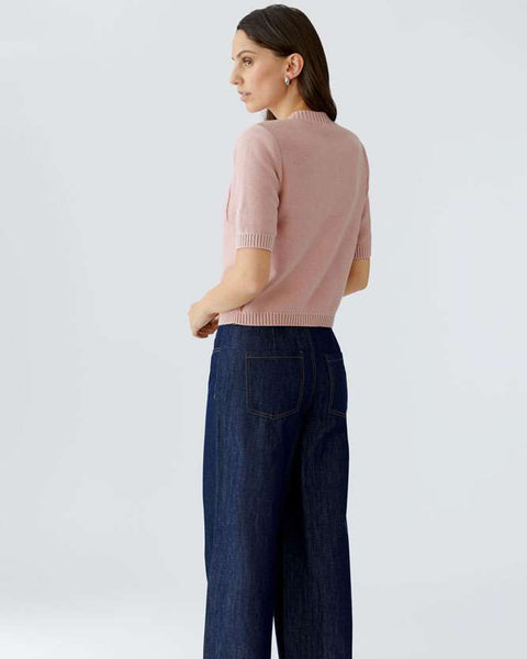 345216 Oui cardigan rose