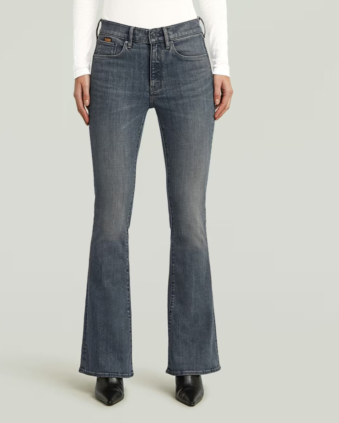 347325 G-Star jeans flare charcoal Bootcut