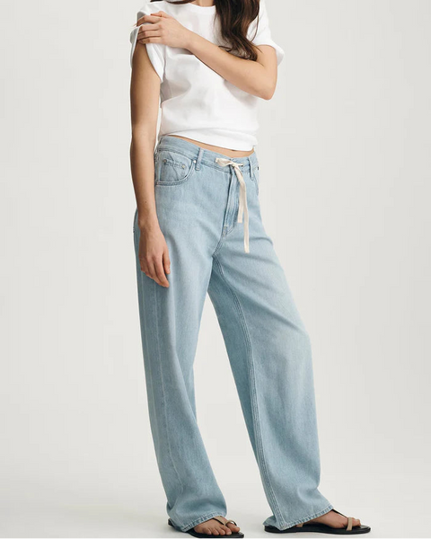 359616 Mavi JEAN Nella avec lacet à la taille