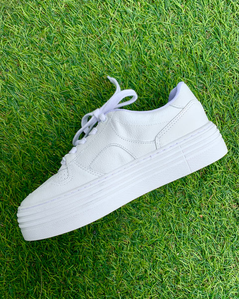 279515 Bottero espadrille blanche en cuir