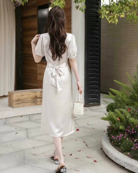 353925 L’Actuel robe satinée