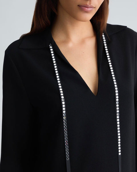 290215 Liu Jo robe tunique avec strass
