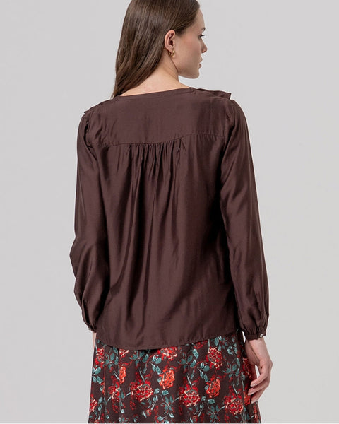 435226 SURKANA Blouse à volants