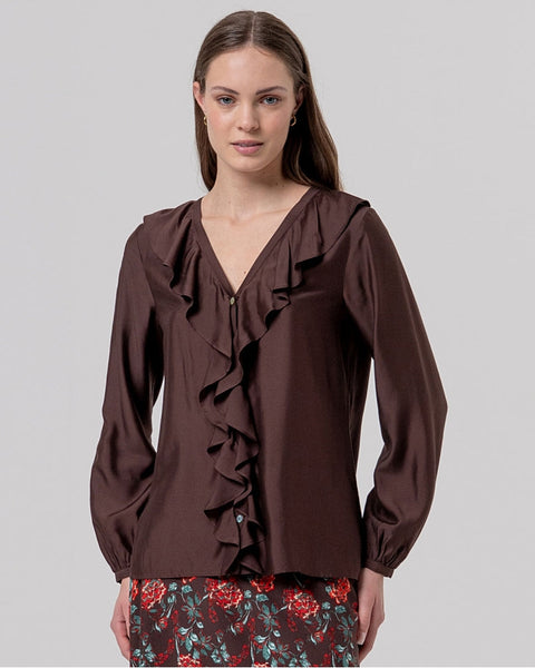 435226 SURKANA Blouse à volants