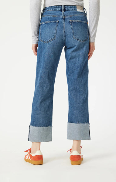 229724 Mavi Savannah Cuffed denim