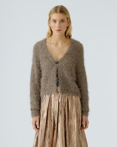 365025 OUI cardigan pelucheux