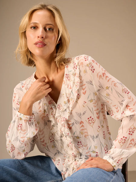 430726 Nile blouse crème