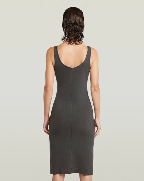 329815 G-STAR robe asymétrique zip