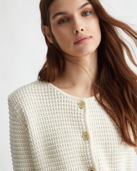 246624 Liu Jo veste courte crème