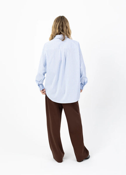 357916 Coster chemisier oversized ligné