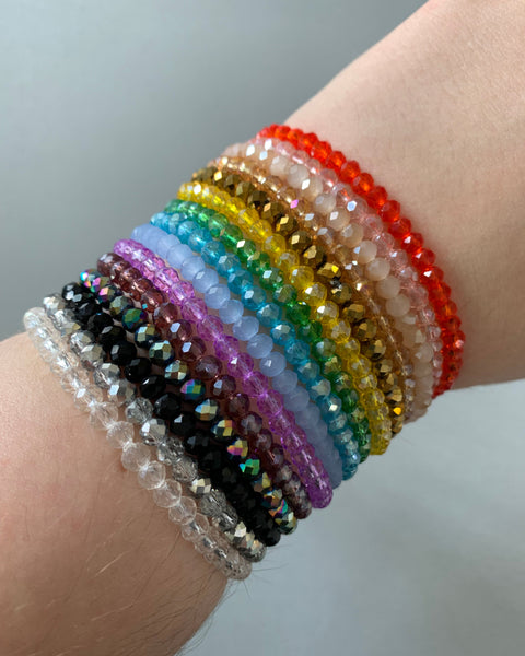 333025 L’ACTUEL bracelets cristaux