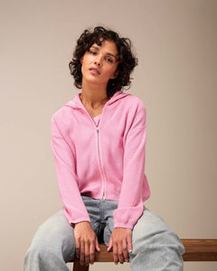 314615 NILE veste Gots avec capuchon rose