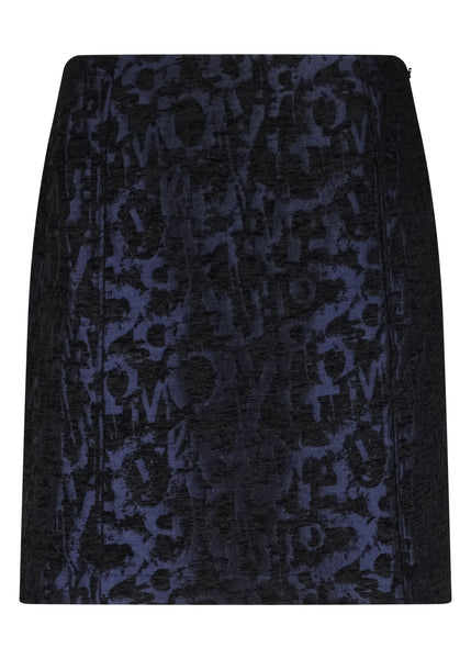 380625 Tramontana jupe courte en jacquard
