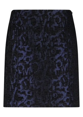 380625 Tramontana jupe courte en jacquard