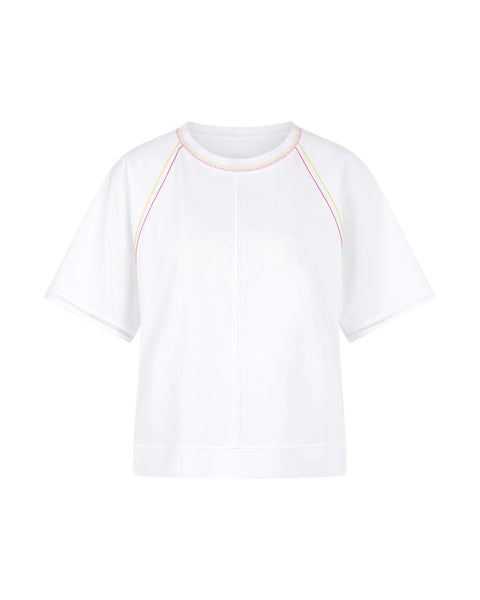 390916 Marc Cain t-shirt brodé