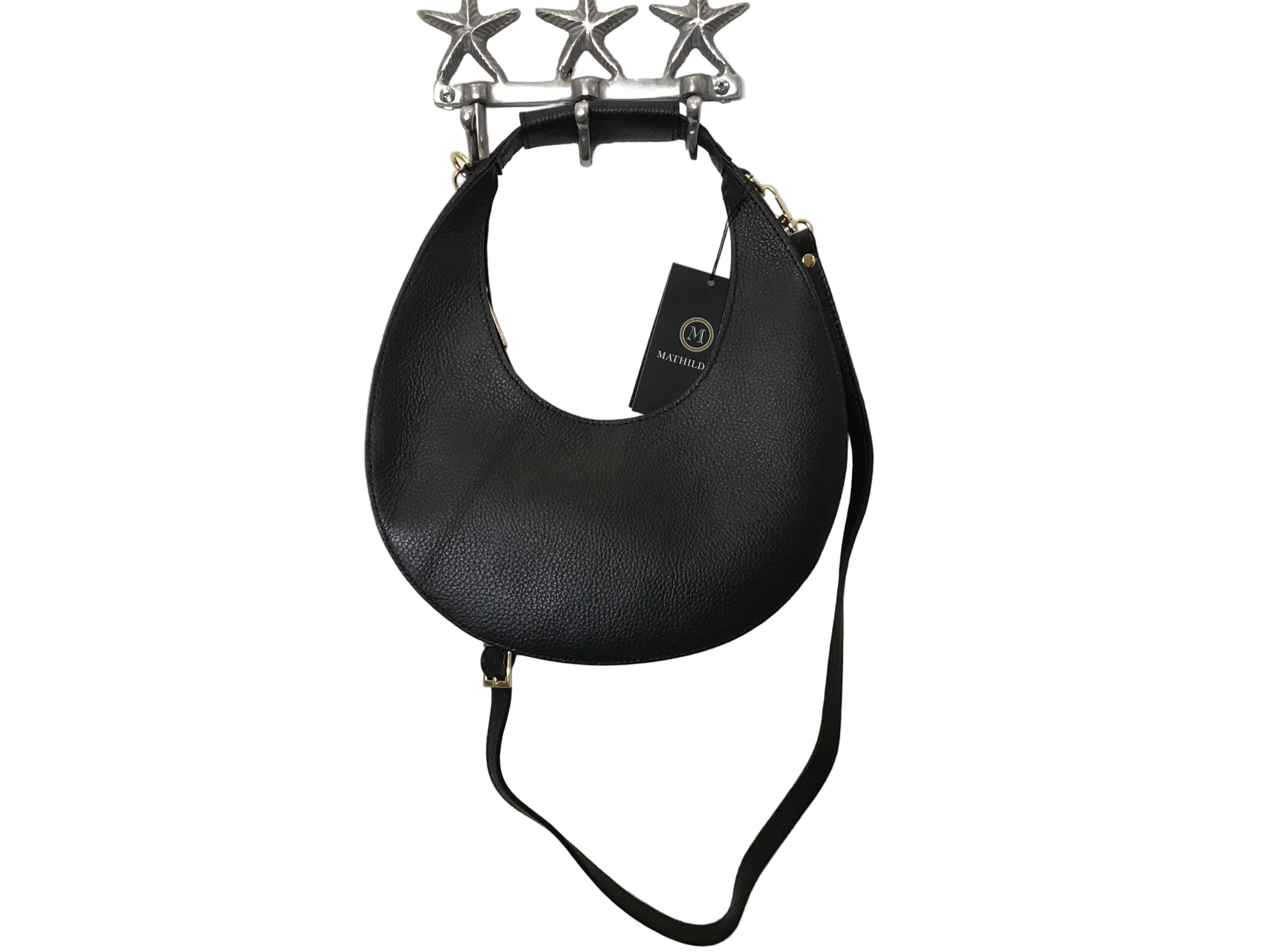 360325 MATHILDE C  NEIGE. Sac à main noir