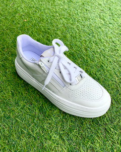 279515 Bottero espadrille blanche en cuir