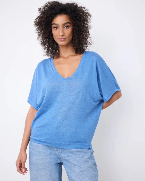 366616 T-shirt en lin ample