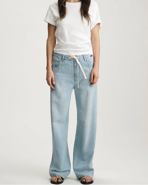 359616 Mavi JEAN Nella avec lacet à la taille