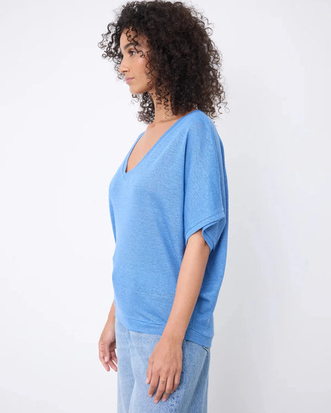 366616 T-shirt en lin ample