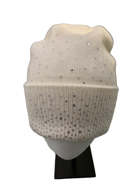380125 PRENELOVE Kala Tonal Crystal Hat tuque avec cristaux argent