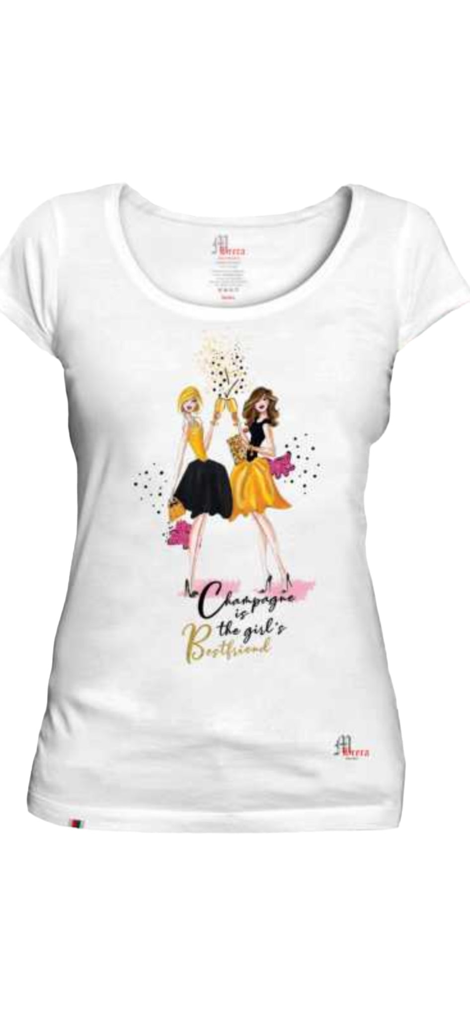 203724 MBrera T-shirt Champagne Best Friend