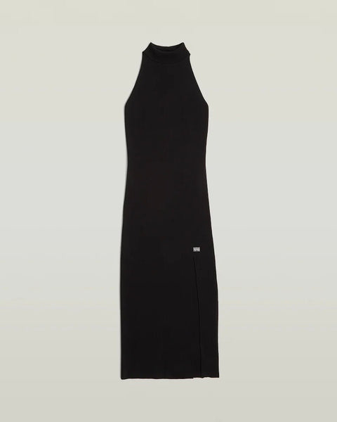 256724 G-Star robe longue sans manches col montant