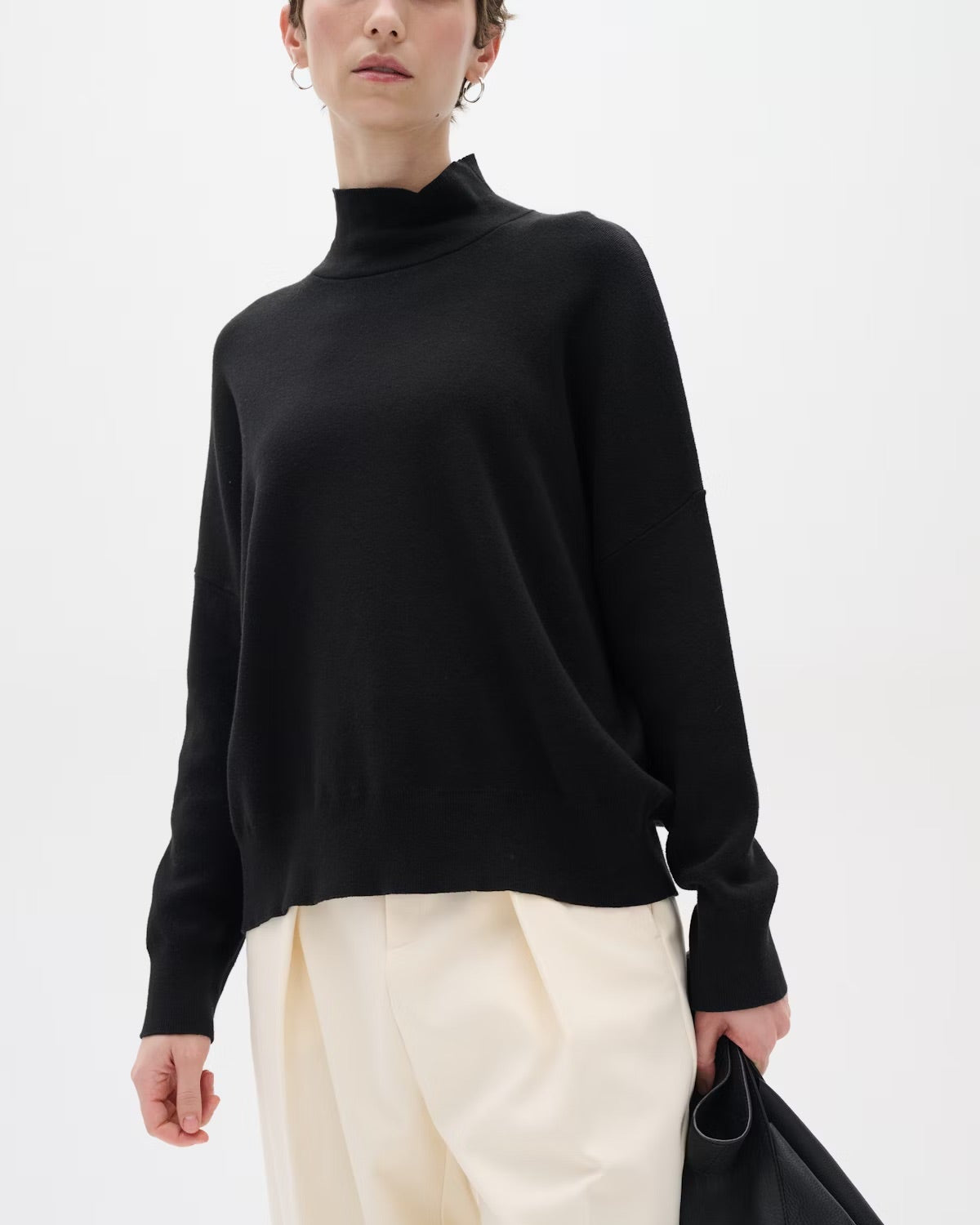 349125 Inwear chandail Tenley col cheminée