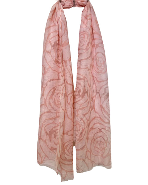 372816 L’Actuel foulard roses