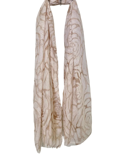 372816 L’Actuel foulard roses