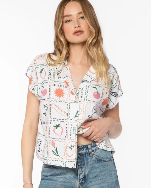 402016 VELVET HEART blouse Linnea