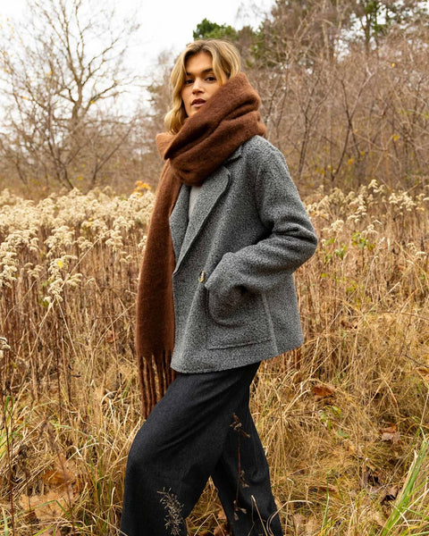 363025 Coster SIENNA jacket gris chiné
