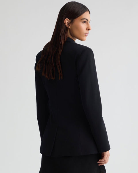 290115 Liu Jo Veston noir avec strass