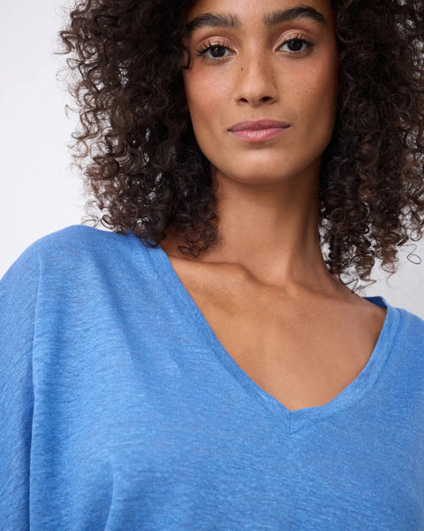 366616 T-shirt en lin ample