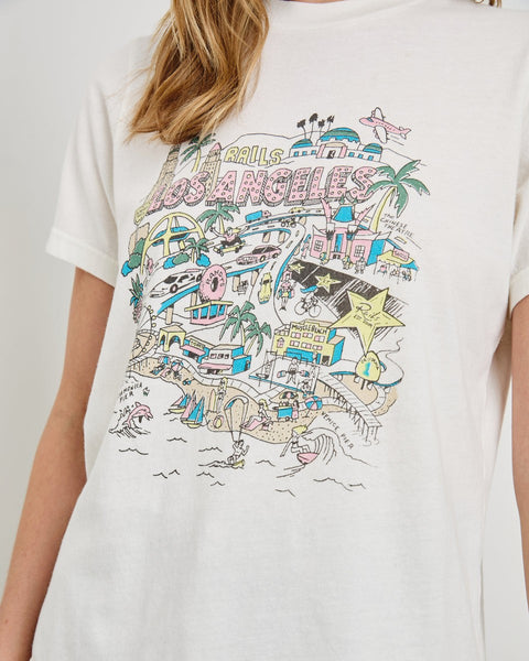 284415 Rails t-shirt graphique blanc