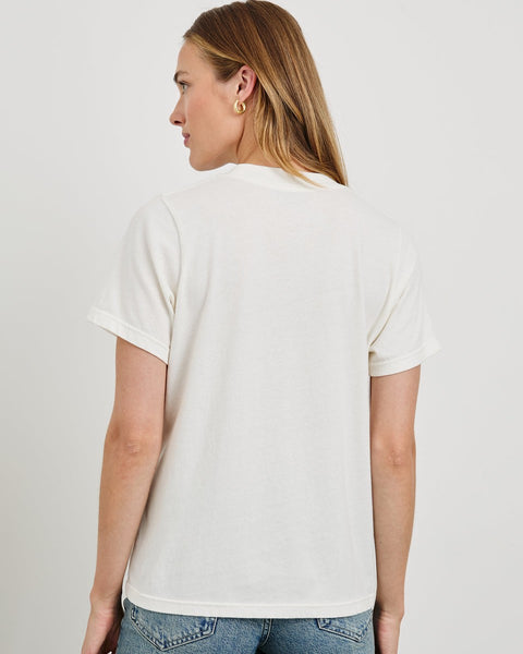 284415 Rails t-shirt graphique blanc
